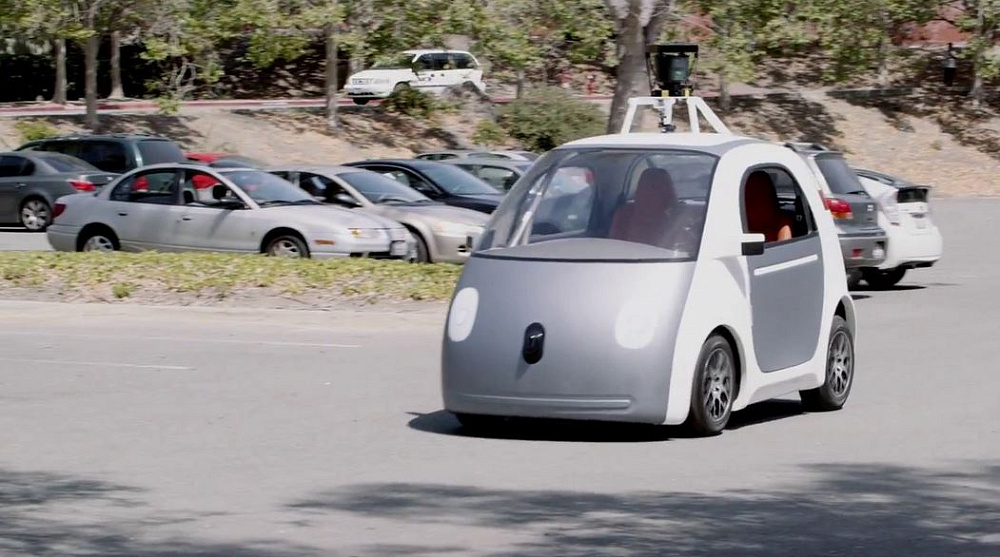 Google представила прототип самоходного авто