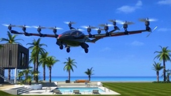Электрический самолет будущего S2 взлетает подобно вертолету