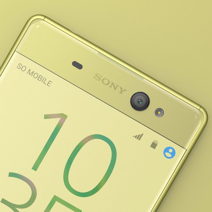 Sony представила смартфон с «селфи»-камерой на 16 МП