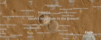 Кратеру Марса теперь можно дать любое имя за 5 долларов