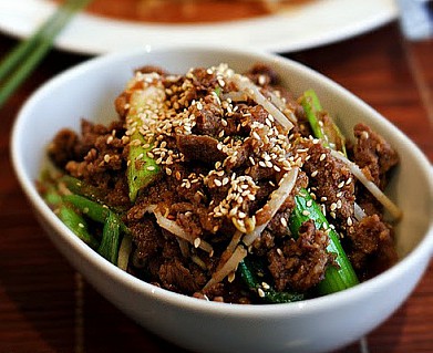 Мясо по корейски
